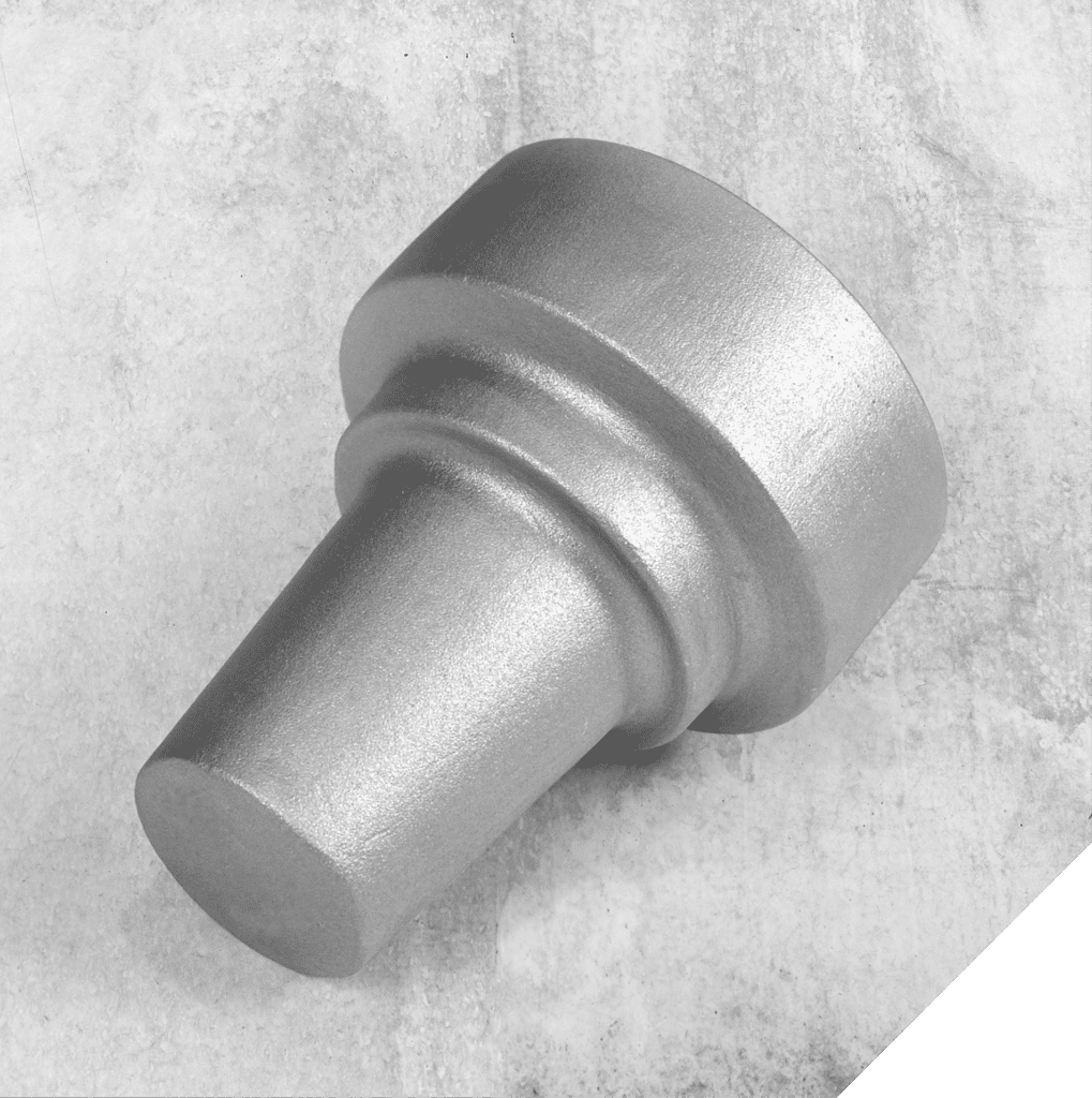 Metallteil mit konischer Form